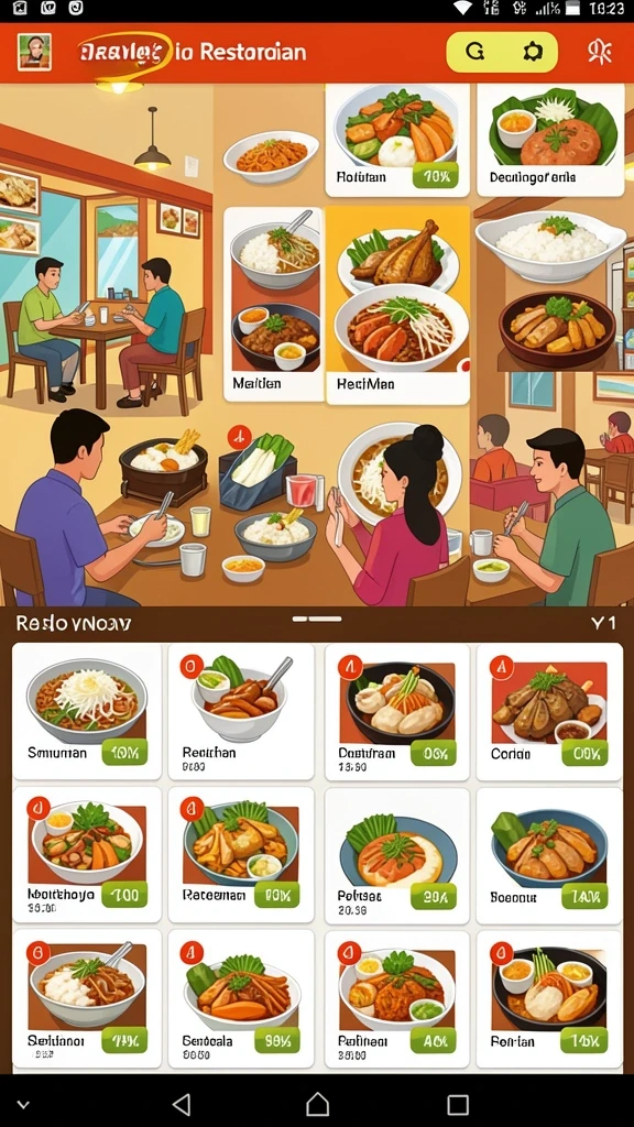 Antarmuka pengguna yang intuitif dan mudah digunakan.