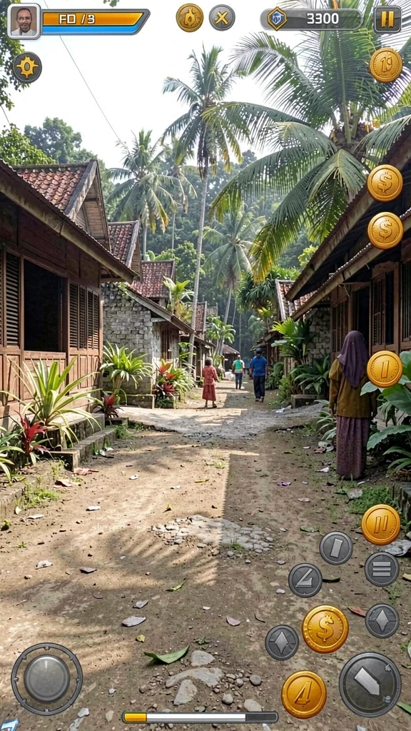 Berbagai karakter unik dengan kemampuan masing-masing.