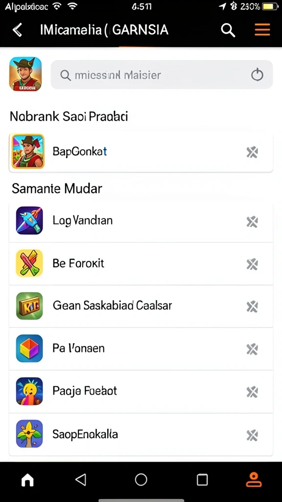 Pemandangan gameplay yang menegangkan dengan banyak tantangan.