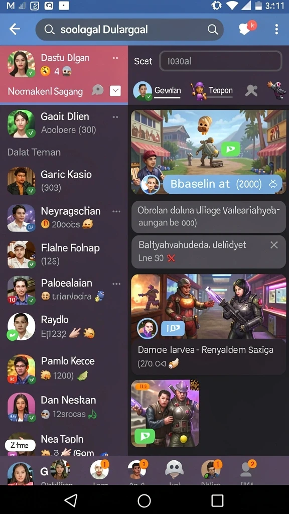 Tampilan antarmuka yang menarik dan mudah digunakan.