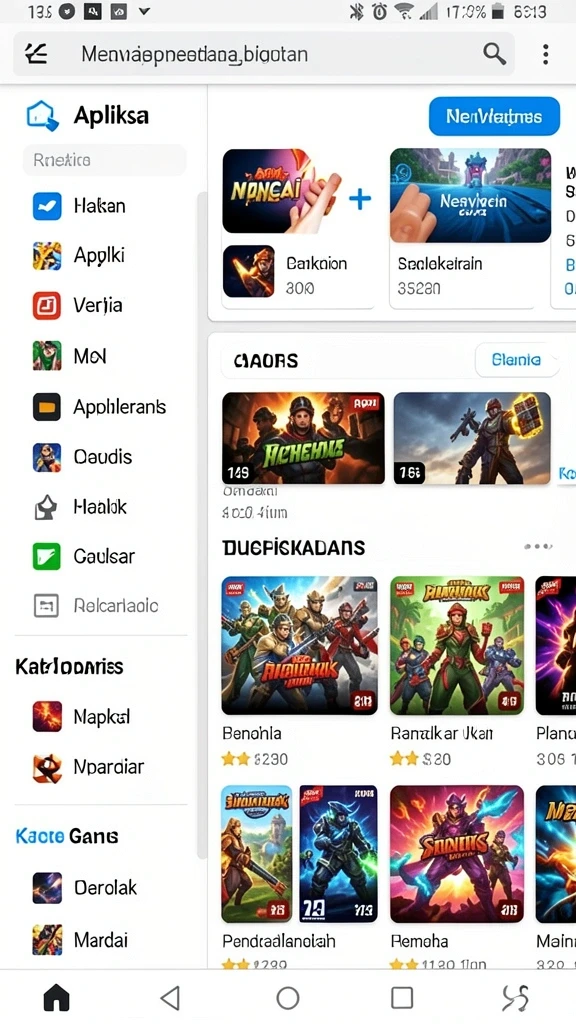 Antarmuka yang user-friendly memudahkan navigasi.