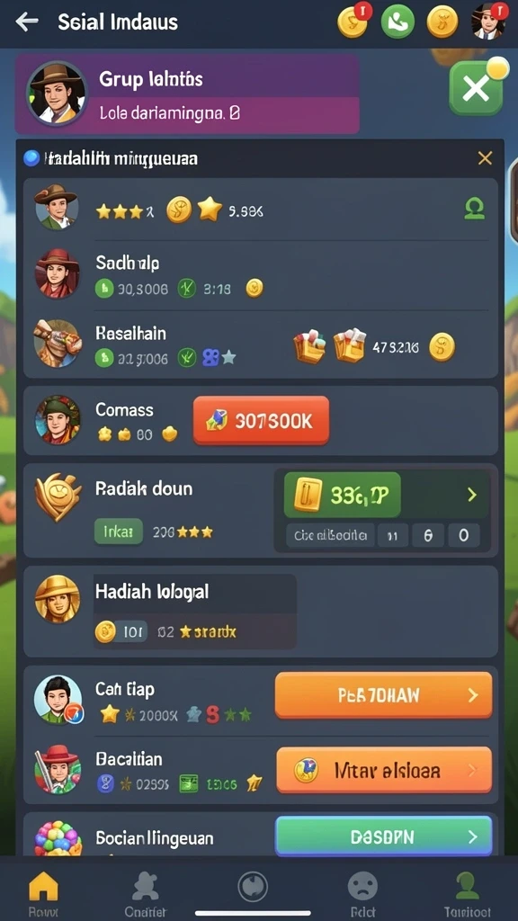 Tampilan antarmuka yang menarik dan ramah pengguna.
