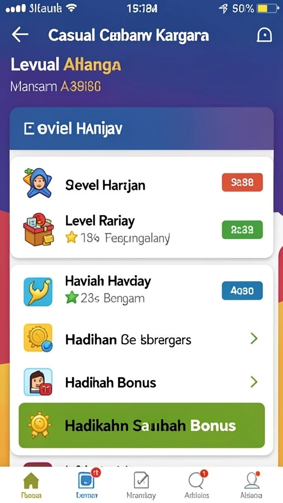 Nikmati promosi menarik dan bonus setiap minggu.