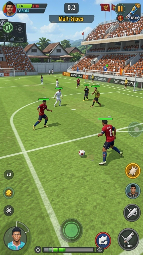 Fitur multiplayer yang memungkinkan kompetisi seru.