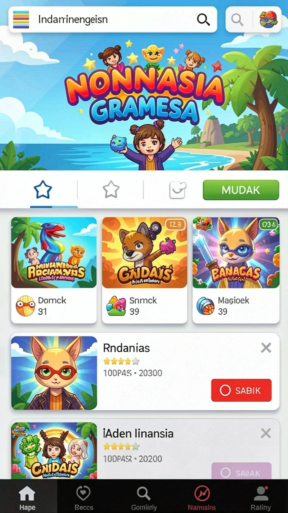 Karakter-karakter unik dengan kemampuan menarik.
