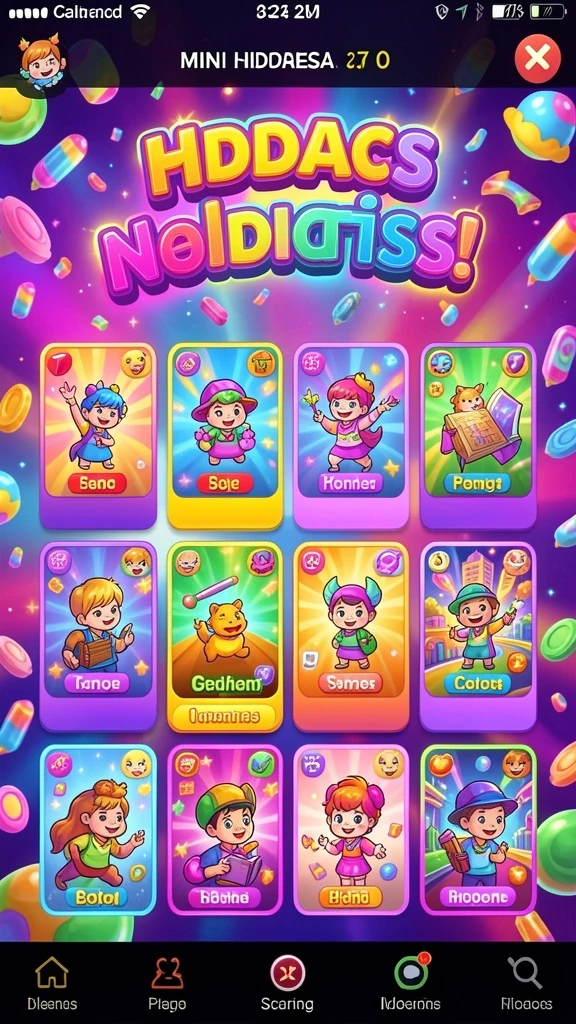 Tampilan menu utama yang menarik dan intuitif.