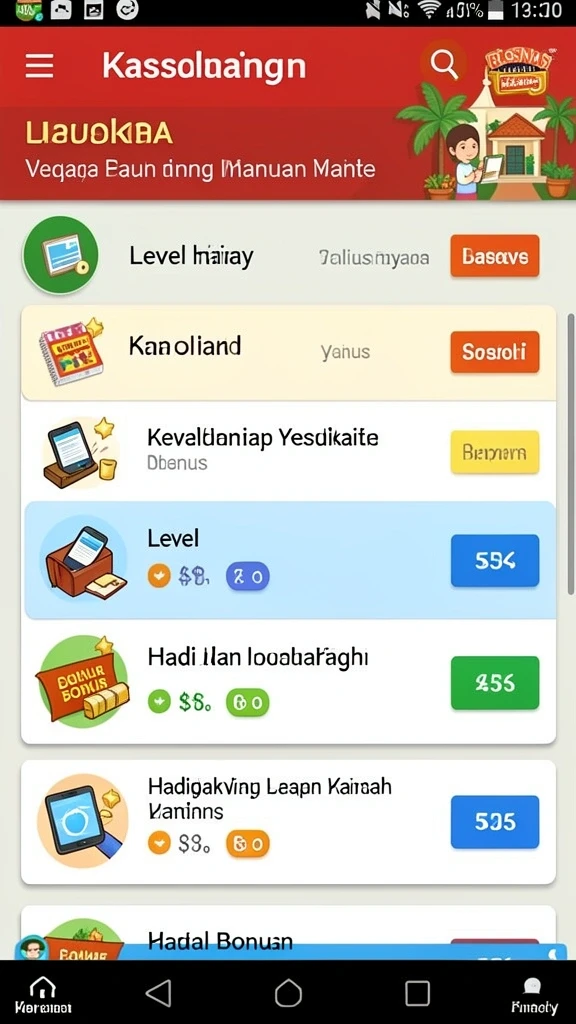 Kesempatan memenangkan hadiah menarik dan nyata.