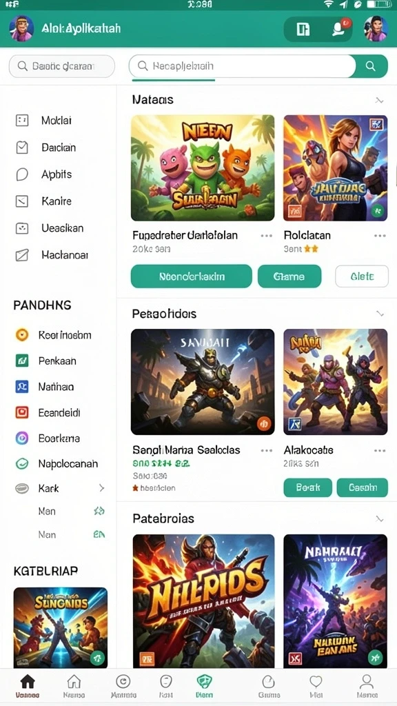Tampilan grafis permainan yang mengagumkan.