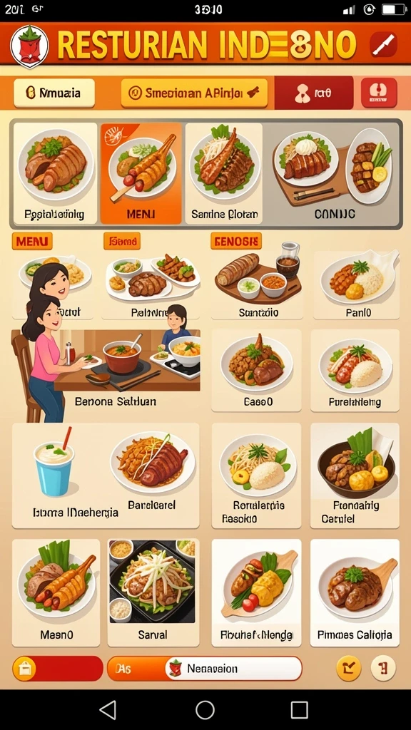 Pemandangan grafis yang memukau membuat pengalaman bermain lebih seru.