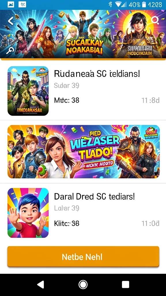 Gameplay seru dengan banyak tantangan.