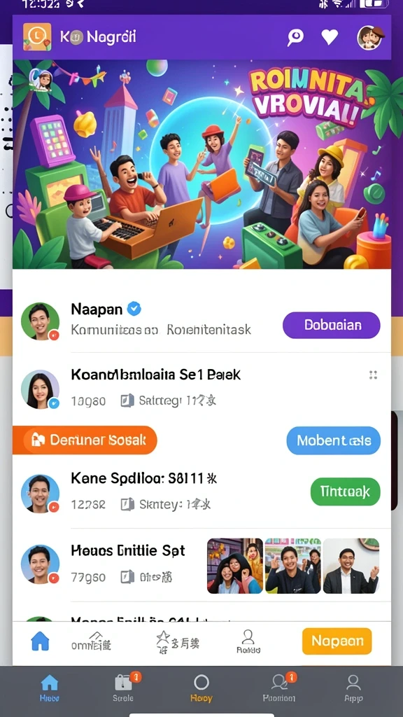 Gameplay seru yang penuh tantangan.