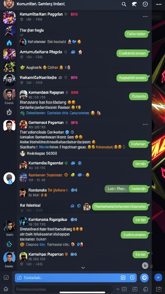 Karakter unik dengan kemampuan spesial yang menarik.