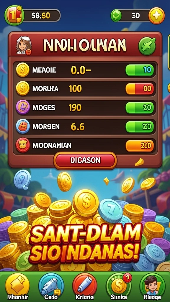 Screenshot dari komunitas aktif dalam game.