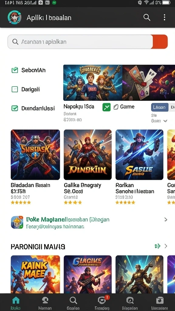 Fitur sosial yang memungkinkan komunikasi dengan pemain lain.