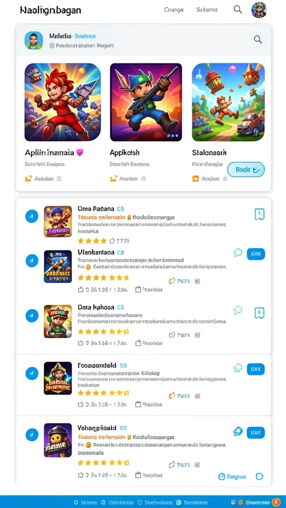 Berbagai karakter unik untuk dipilih.