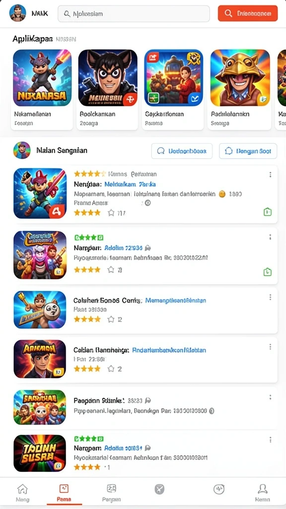 Screenshot menampilkan antarmuka yang menarik dan ramah pengguna.