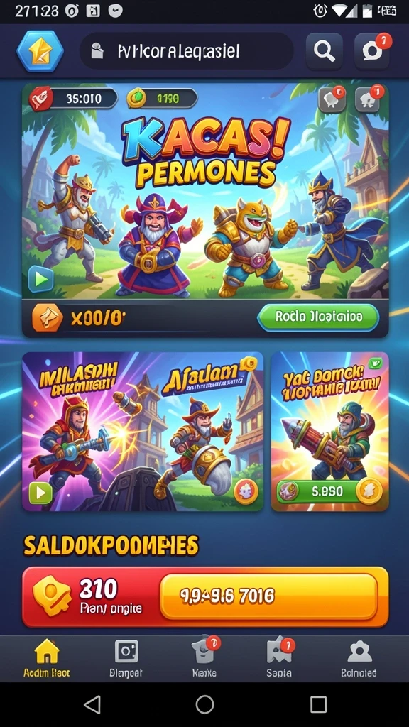 Sistem reward yang menarik dan menguntungkan.