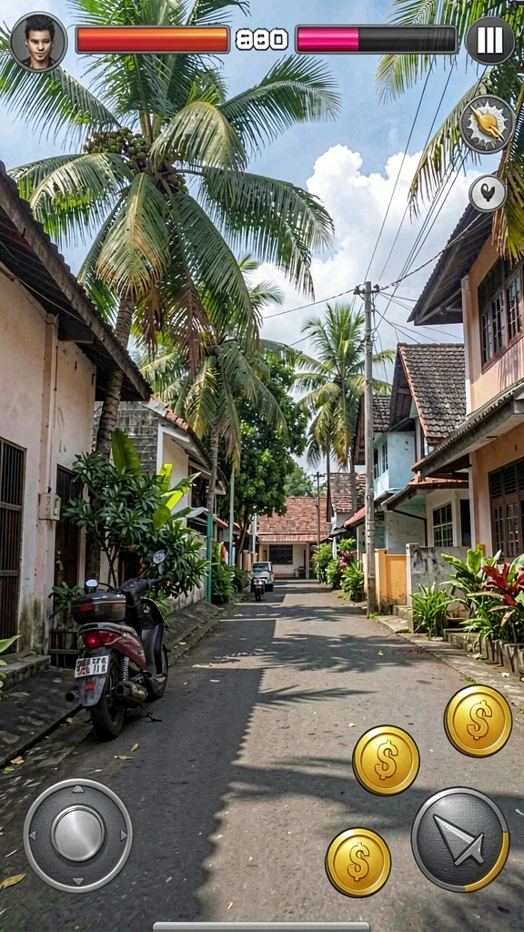 Tampilan utama yang menarik dan mudah dinavigasi.