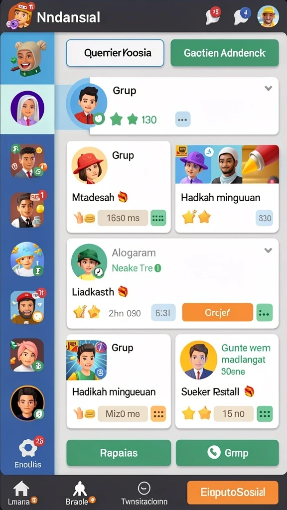 Fitur hadiah yang menggiurkan untuk pemain.