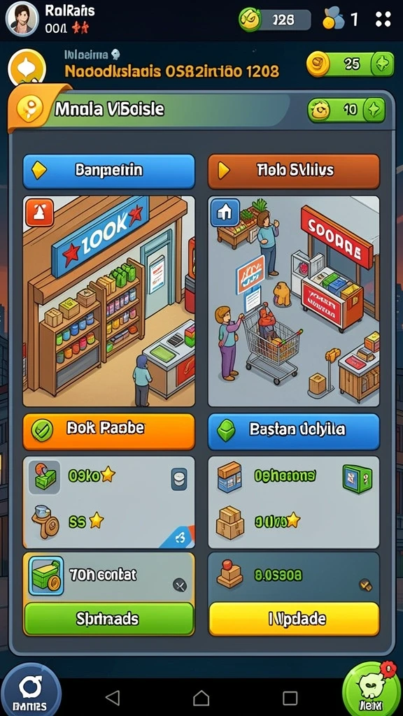 Screenshot menampilkan berbagai tema slot yang tersedia.
