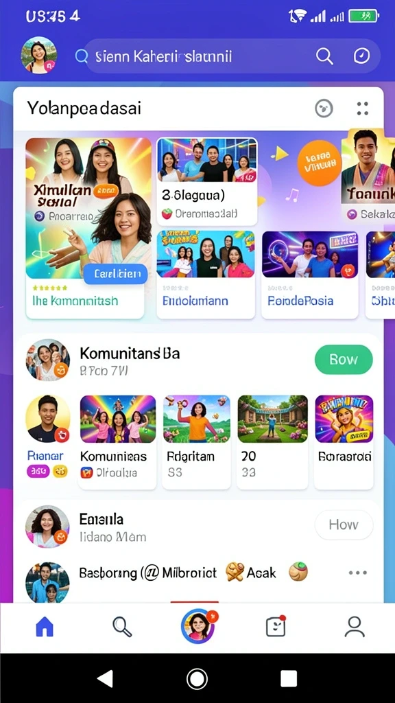 Tangkapan layar menunjukkan aksi seru dalam permainan.