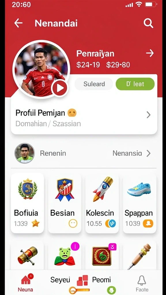 Berbagai pilihan tema game yang menarik dan bervariasi.