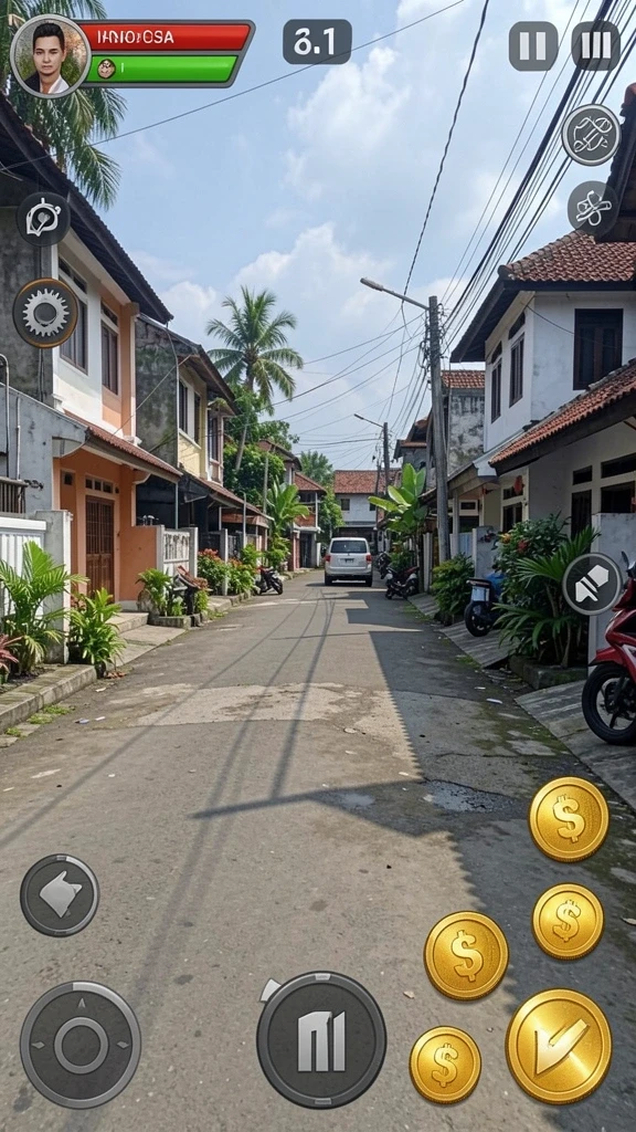 Berbagai jenis permainan judi yang tersedia.