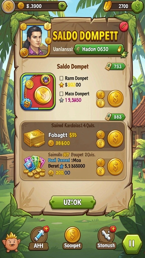Menampilkan fitur bonus yang menarik dan interaktif.