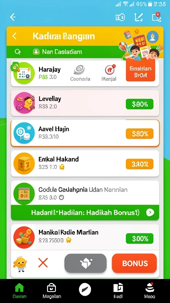 Screenshot menampilkan antarmuka pengguna yang menarik.