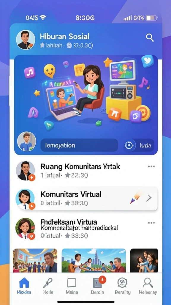 Tampilan antarmuka yang user-friendly dan mudah dinavigasi.