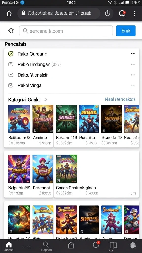 Beragam pilihan tema permainan slot yang menarik.