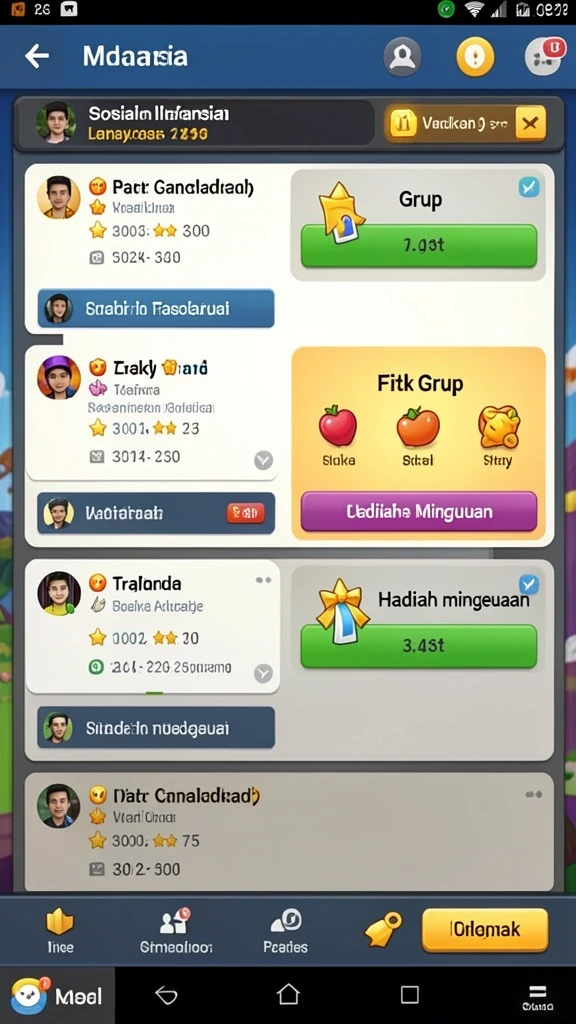 Fitur analisis angka yang membantu pemain membuat keputusan.