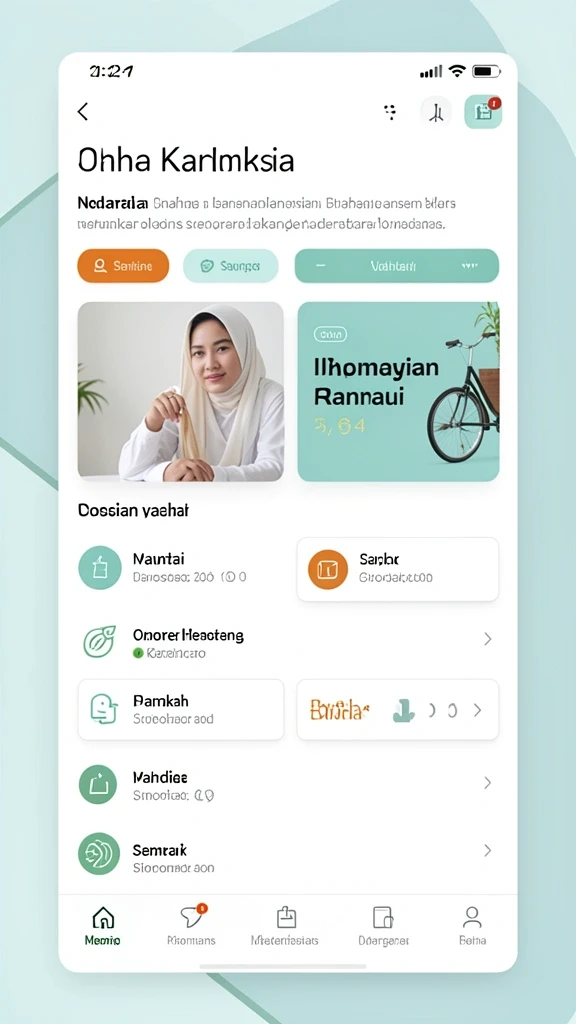Tampilan antarmuka yang intuitif dan menarik.