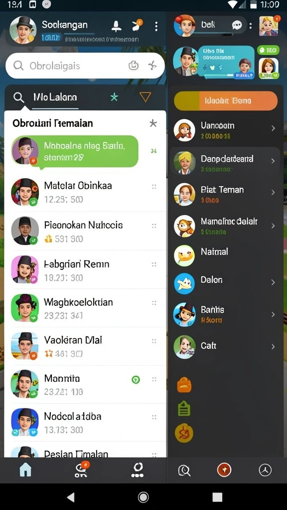Pilihan pesawat yang beragam untuk dimainkan.