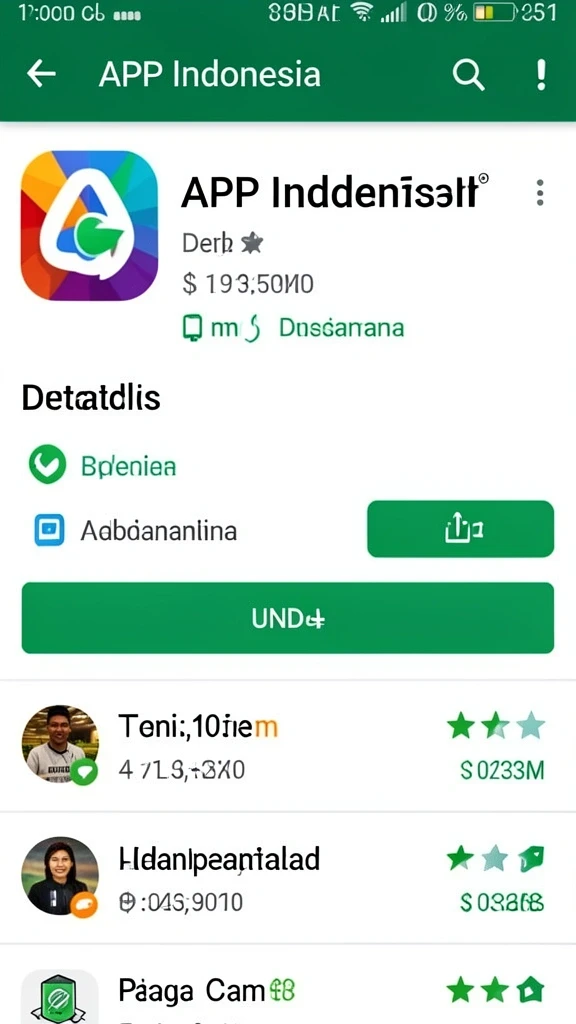 Tampilan antarmuka yang menarik dan user-friendly.