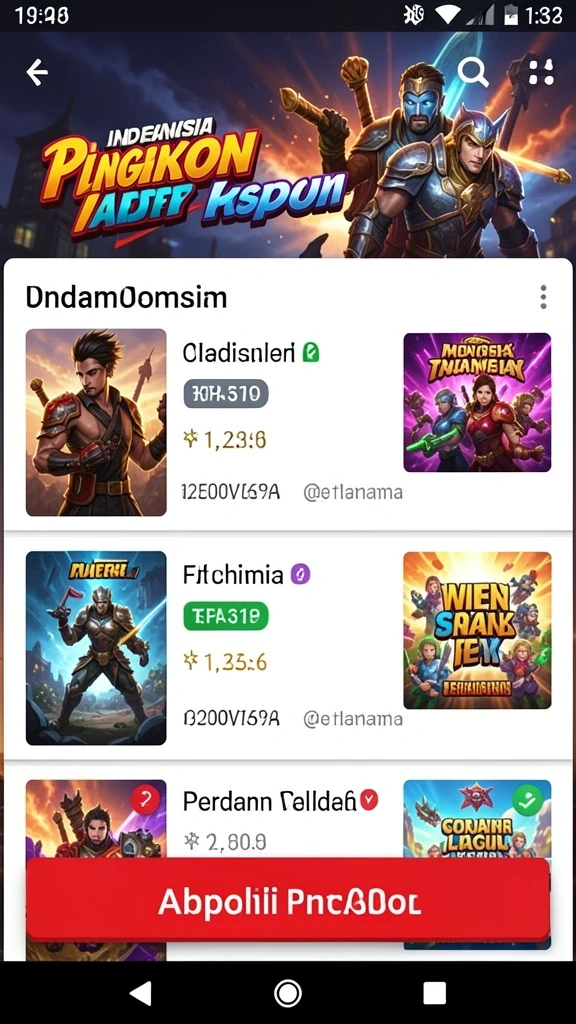 Momen epik dalam pertempuran yang mendebarkan.