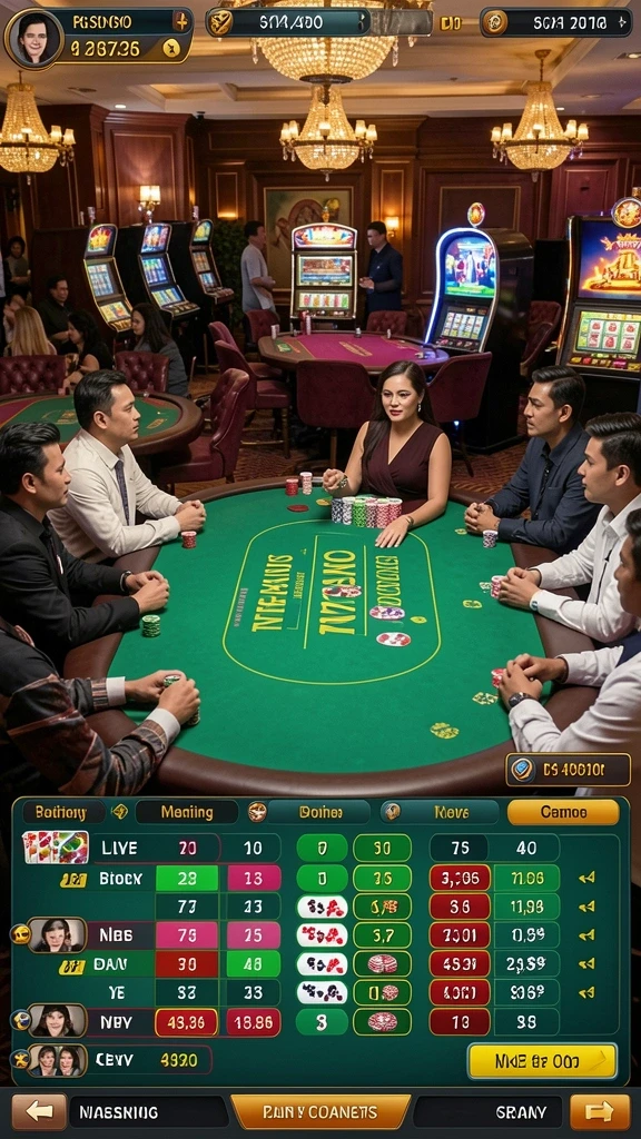 Karakter-karakter unik yang dapat dimainkan.